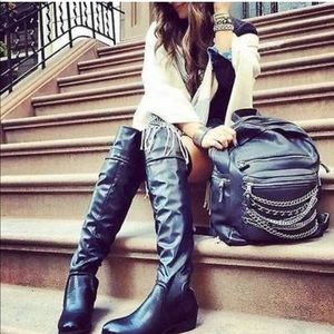 Report signature Gema Over the knee boot